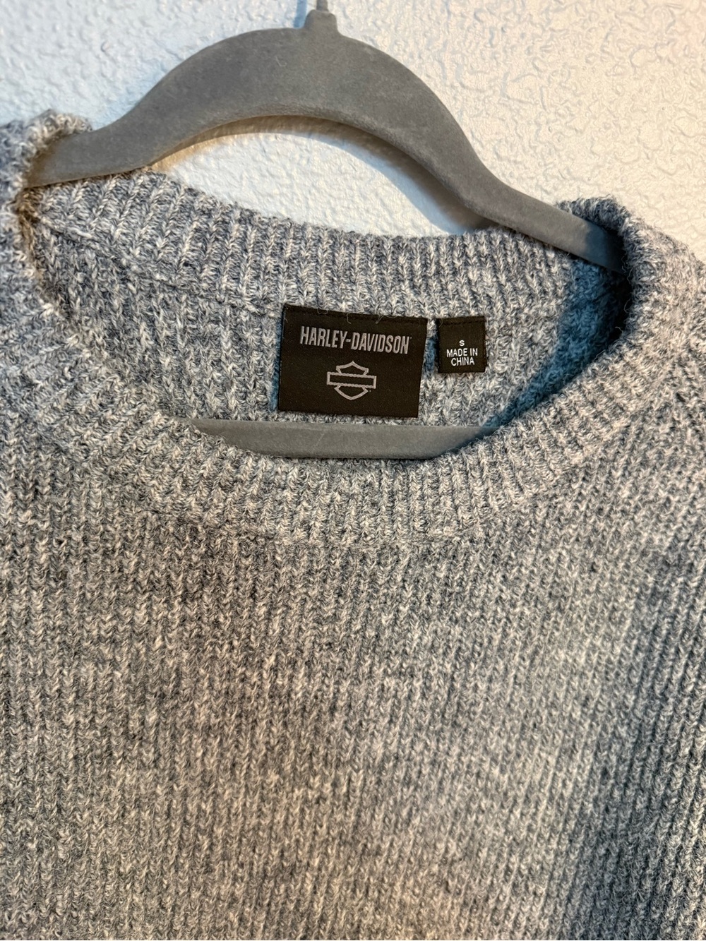 Harley Davidson Gray Sweater